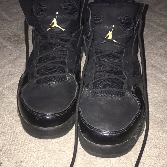Air Jordan Flight Club 91, Gold and Black. - Picture 3 of 3